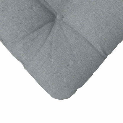 Zitkussens 4 pcs Lichtgrijs 40 x 40 x 12 cm Stof