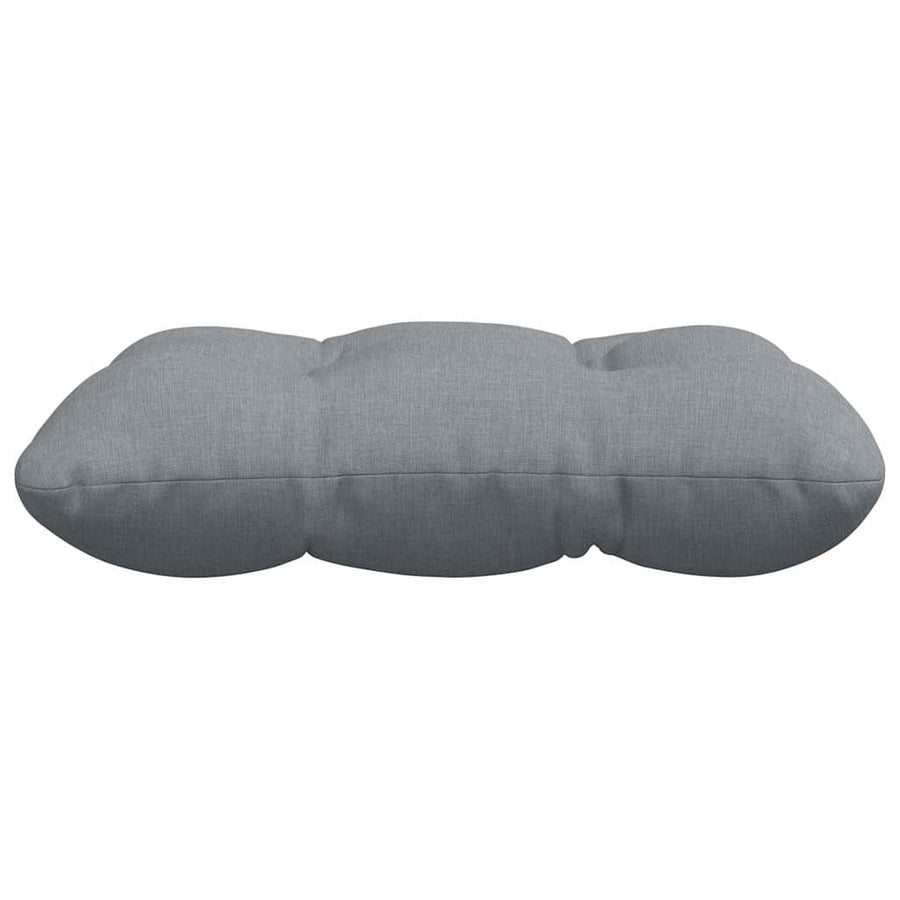 Zitkussens 4 pcs Lichtgrijs 40 x 40 x 12 cm Stof