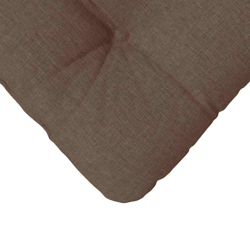 Zitkussens 4 pcs Bruin 40 x 40 x 12 cm Stof