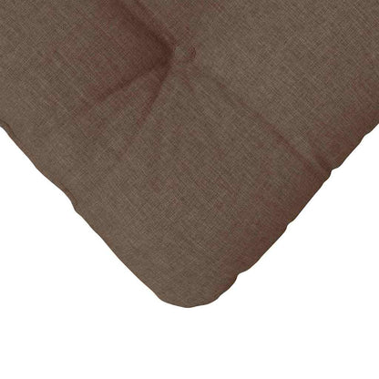 Zitkussens 4 pcs Bruin 40 x 40 x 12 cm Stof