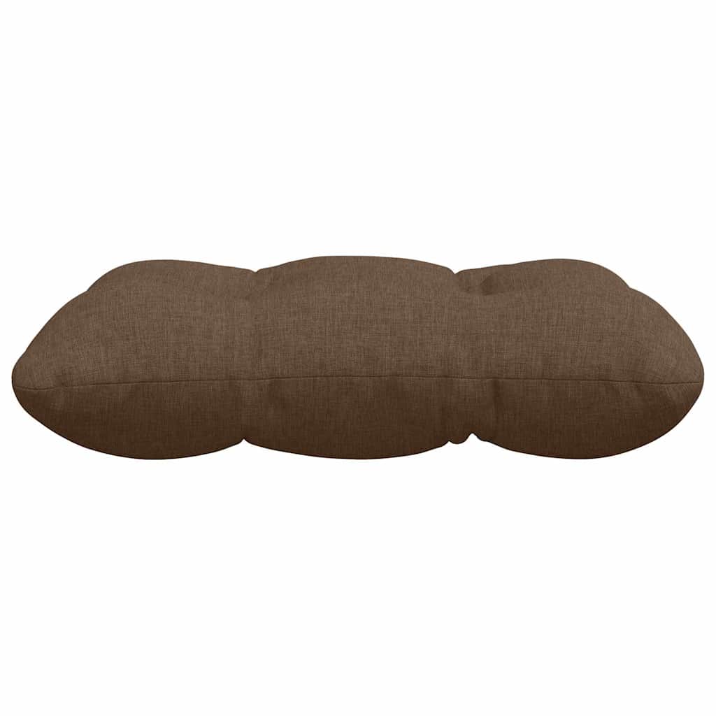 Zitkussens 4 pcs Bruin 40 x 40 x 12 cm Stof