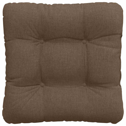 Zitkussens 4 pcs Bruin 40 x 40 x 12 cm Stof