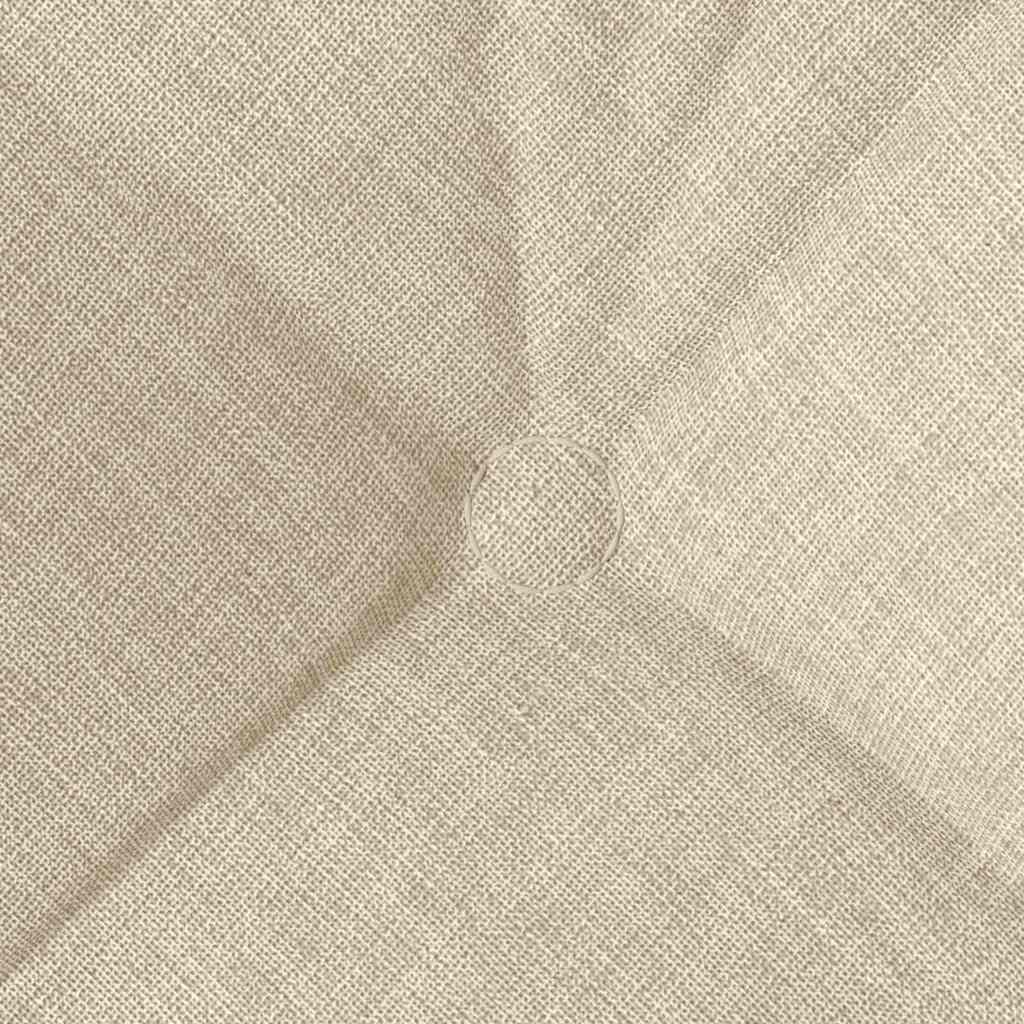 Zitkussens 4 pcs Crème 40 x 40 x 12 cm Stof