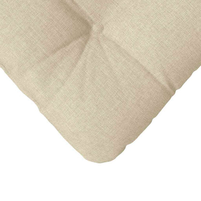 Zitkussens 4 pcs Crème 40 x 40 x 12 cm Stof