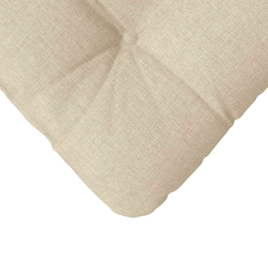 Zitkussens 4 pcs Crème 40 x 40 x 12 cm Stof