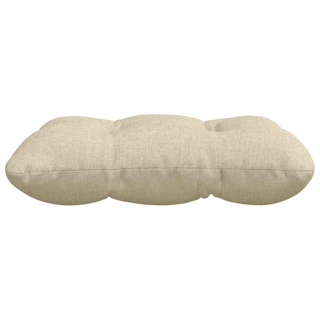 Zitkussens 4 pcs Crème 40 x 40 x 12 cm Stof