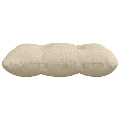 Zitkussens 4 pcs Crème 40 x 40 x 12 cm Stof