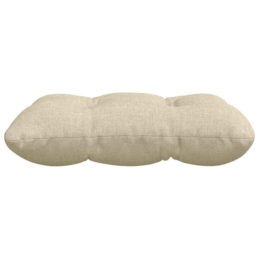Zitkussens 4 pcs Crème 40 x 40 x 12 cm Stof