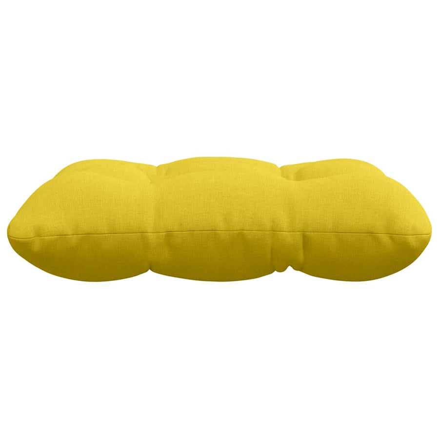 Zitkussens 4 pcs Lichtgeel 40 x 40 x 12 cm Stof