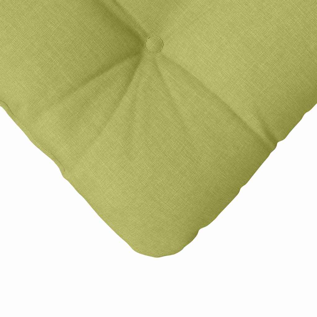 Zitkussens 4 pcs Lichtgroen 40 x 40 x 12 cm Stof