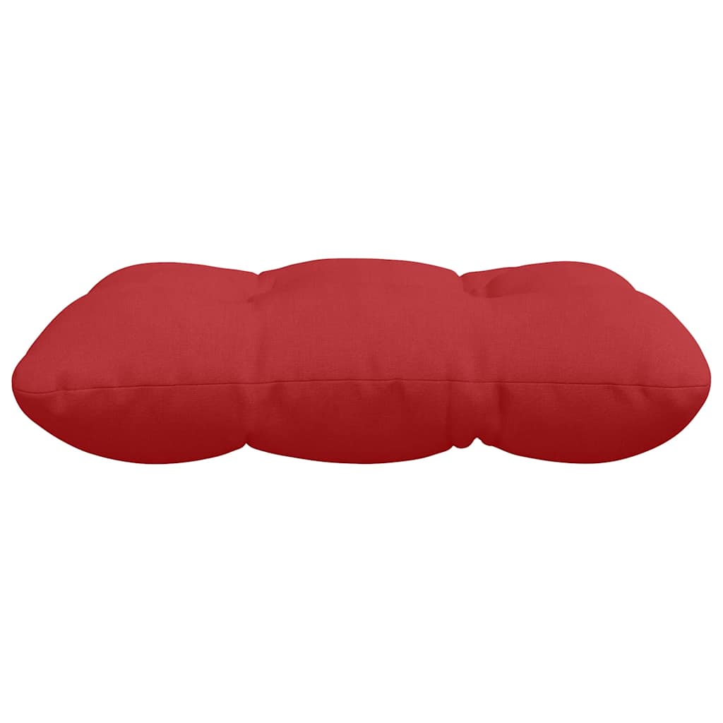 Zitkussens 4 pcs Rood 40 x 40 x 12 cm Stof