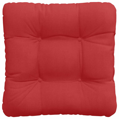 Zitkussens 4 pcs Rood 40 x 40 x 12 cm Stof