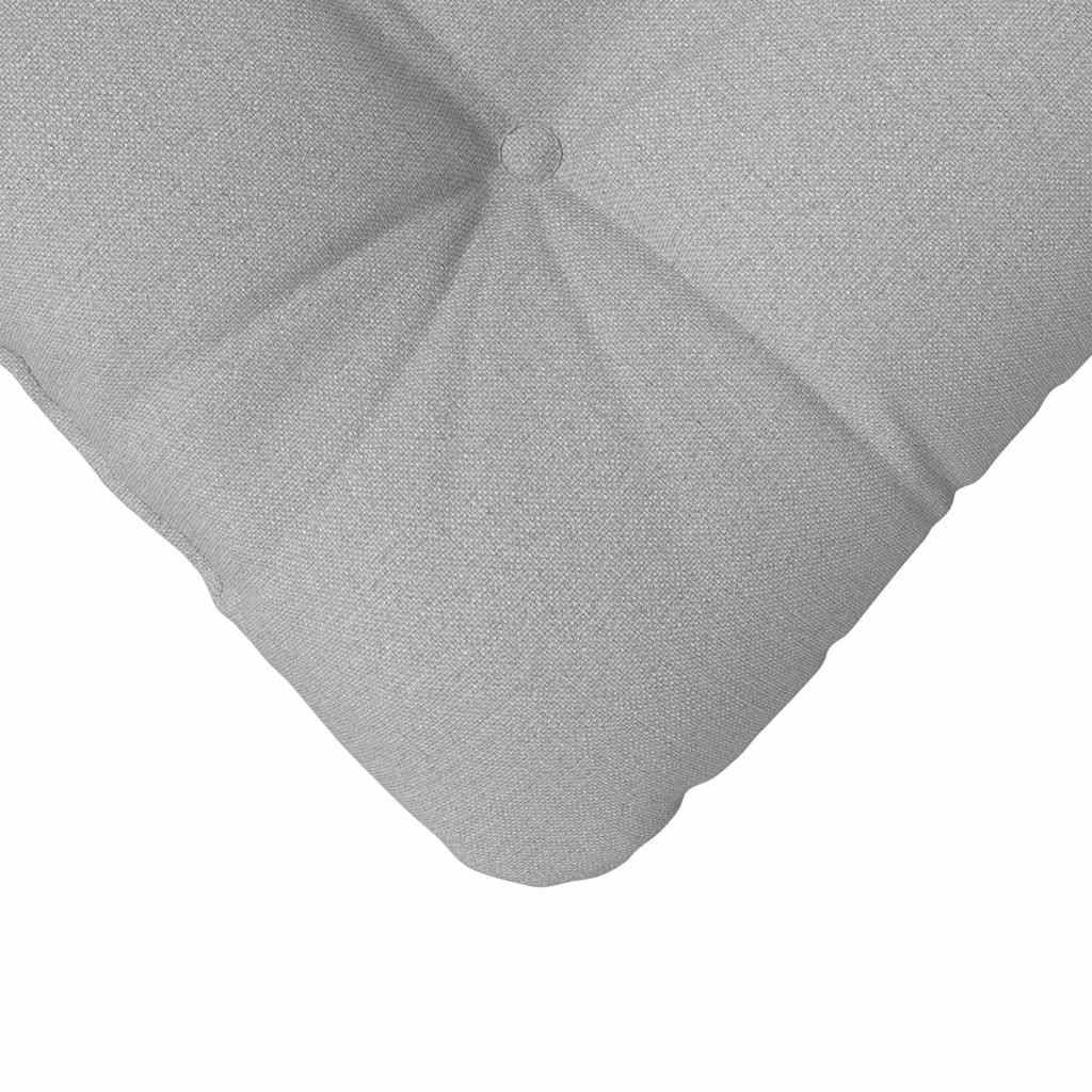 Zitkussens 4 pcs Wolkengrijs 40 x 40 x 12 cm Stof