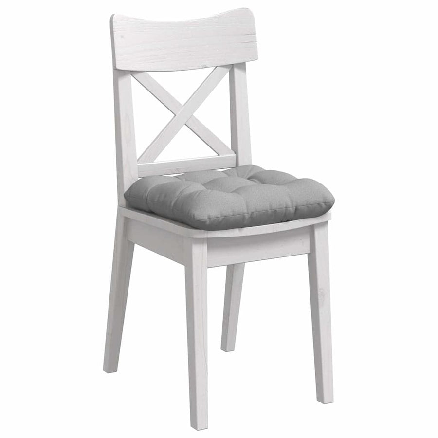 Zitkussens 4 pcs Wolkengrijs 40 x 40 x 12 cm Stof