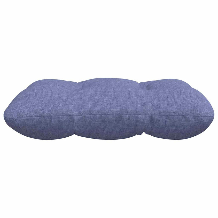 Zitkussens 4 pcs Jeans Blauw 40 x 40 x 12 cm Stof