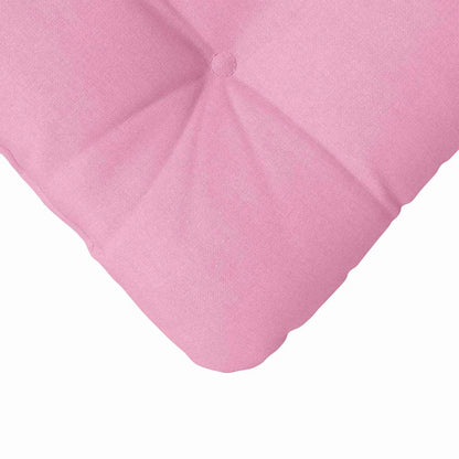 Zitkussens 4 pcs Roze 40 x 40 x 12 cm Stof