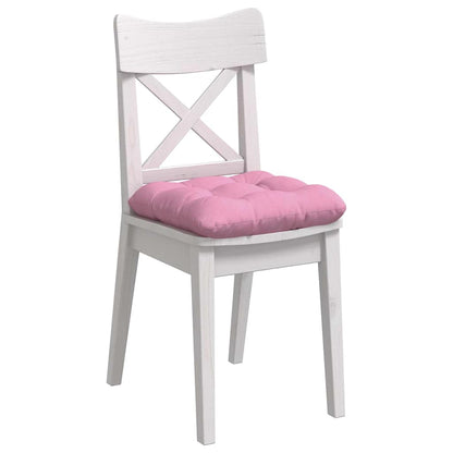 Zitkussens 4 pcs Roze 40 x 40 x 12 cm Stof