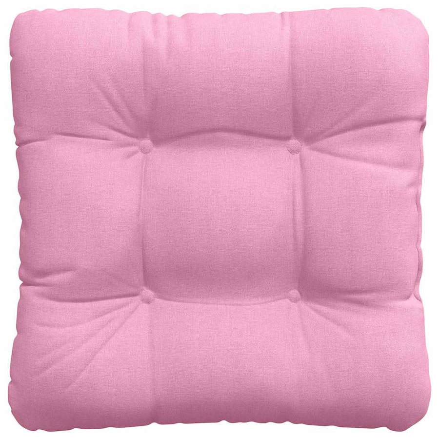 Zitkussens 4 pcs Roze 40 x 40 x 12 cm Stof