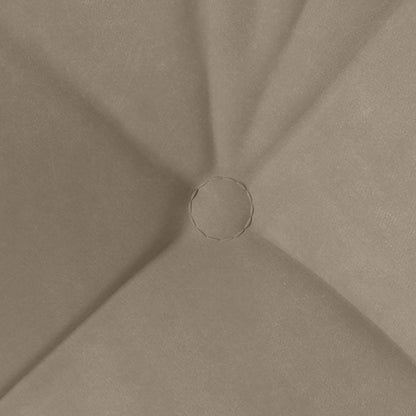 Zitkussens 4 pcs Taupe 40 x 40 cm Microvezel Stof