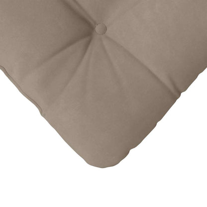 Zitkussens 4 pcs Taupe 40 x 40 cm Microvezel Stof