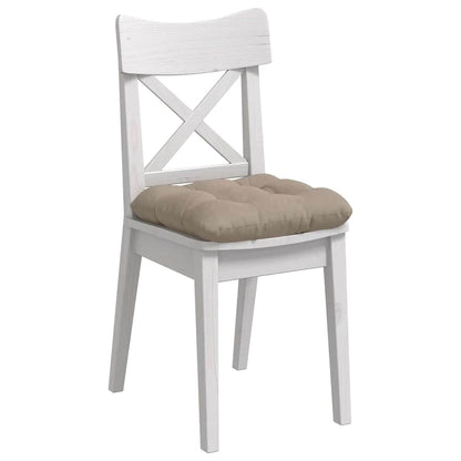 Zitkussens 4 pcs Taupe 40 x 40 cm Microvezel Stof