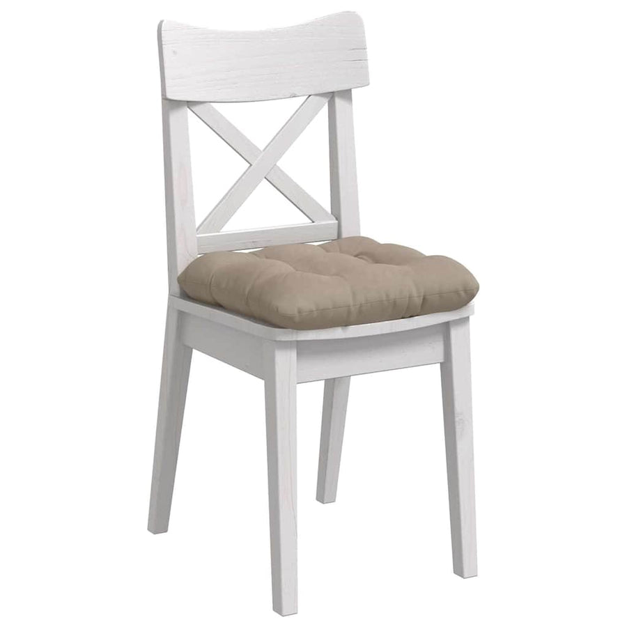 Zitkussens 4 pcs Taupe 40 x 40 cm Microvezel Stof