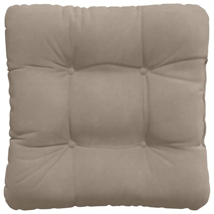 Zitkussens 4 pcs Taupe 40 x 40 cm Microvezel Stof