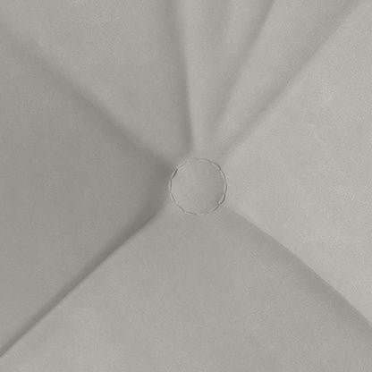 Zitkussens 4 pcs Lichtgrijs 40 x 40 cm Microvezel Stof