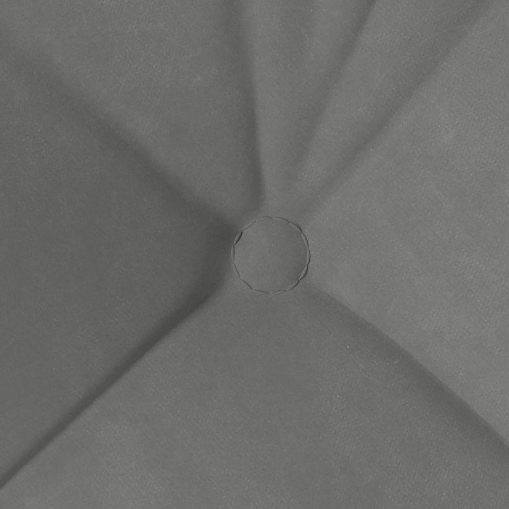 Zitkussens 4 pcs Donkergrijs 40 x 40 cm Microvezel Stof