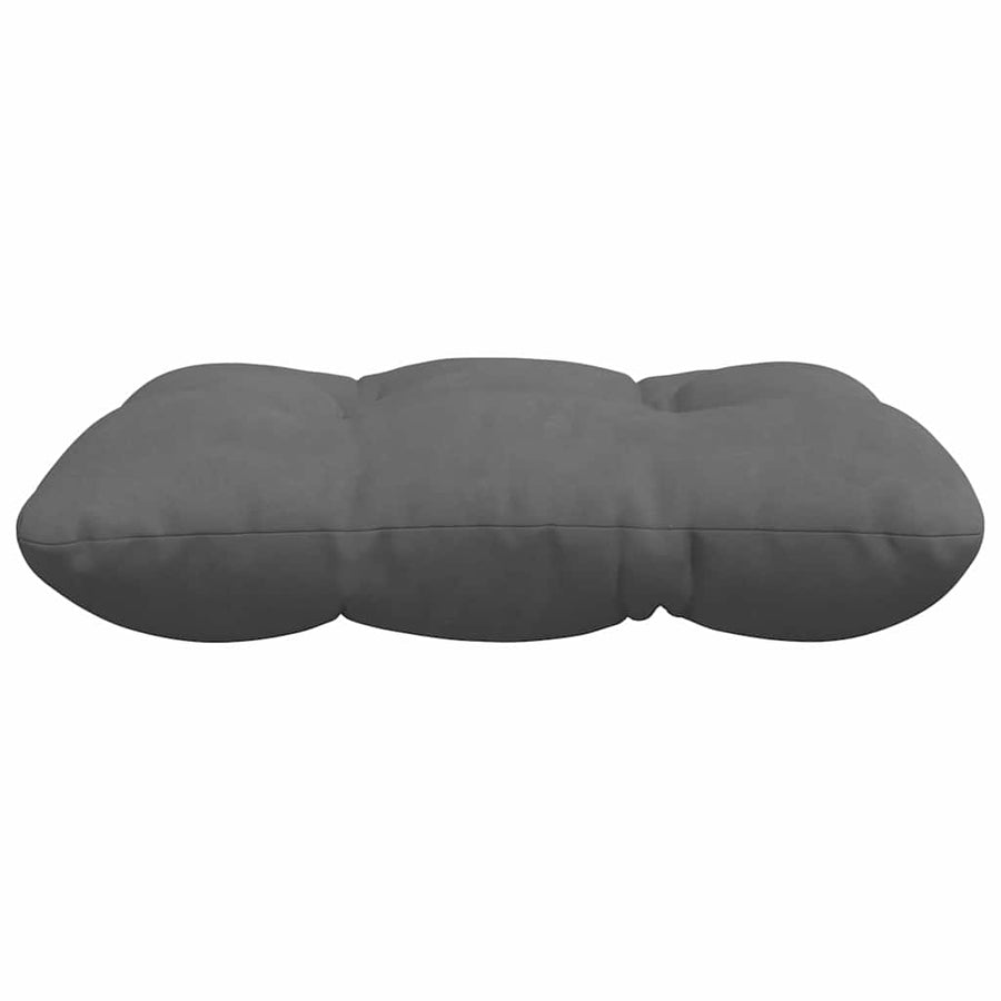Zitkussens 4 pcs Donkergrijs 40 x 40 cm Microvezel Stof