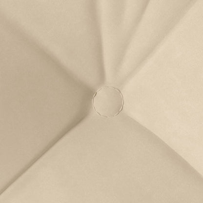 Zitkussens 4 pcs Crème 40 x 40 cm Microvezel Stof