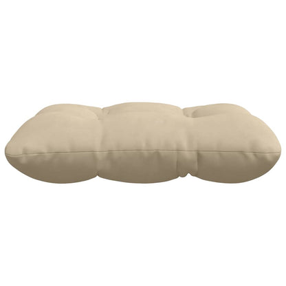 Zitkussens 4 pcs Crème 40 x 40 cm Microvezel Stof