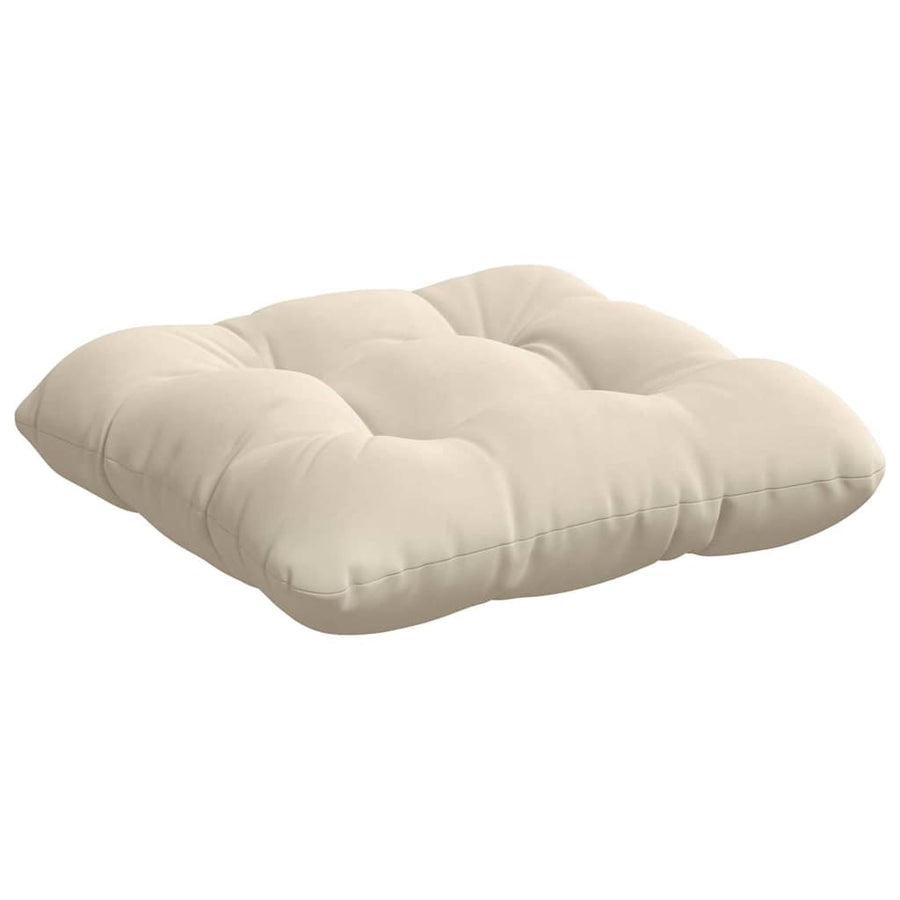 Zitkussens 4 pcs Beige 40 x 40 cm Microvezel Stof