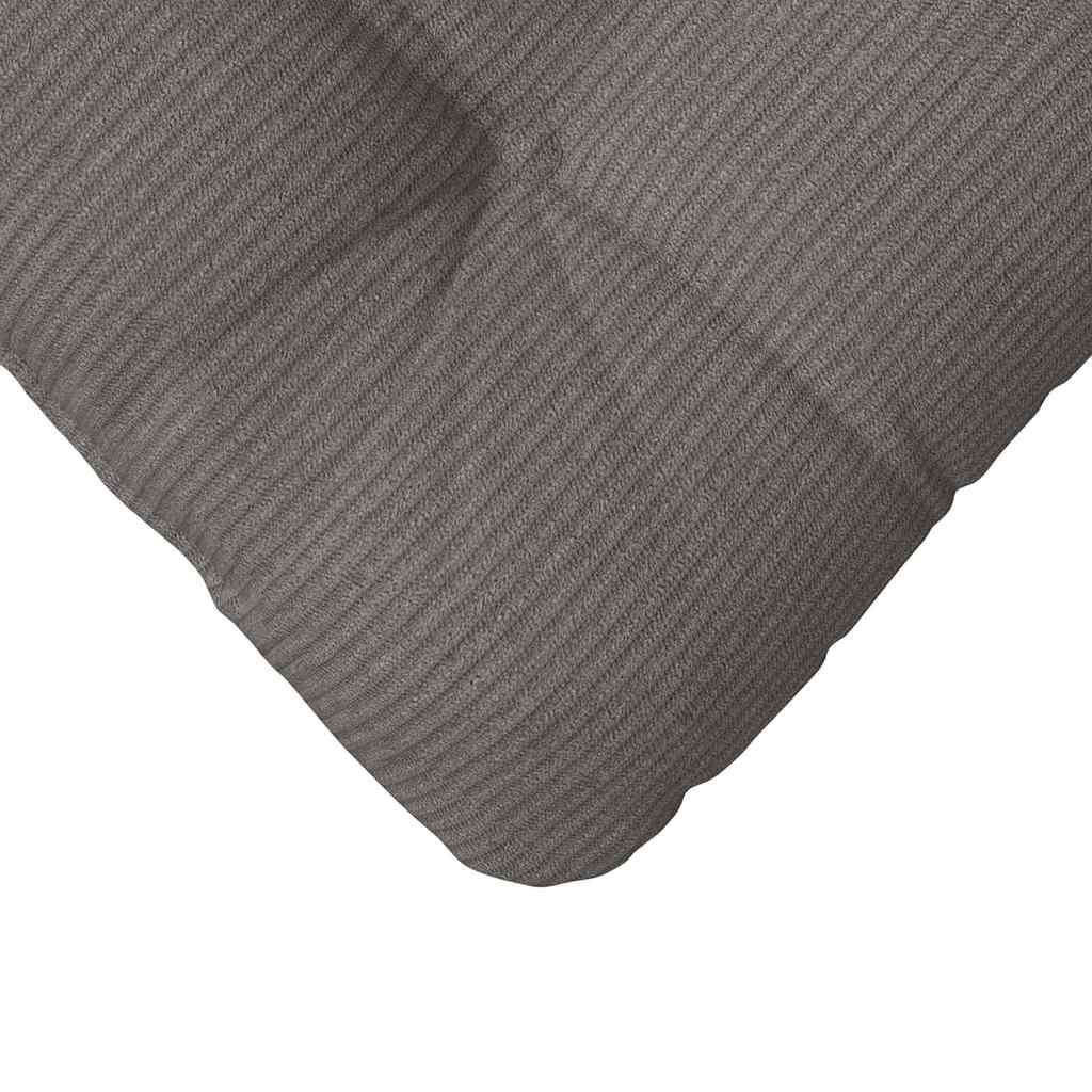 Zitkussens 4 pcs Lichtgrijs 40 x 40 cm Katoen Stof