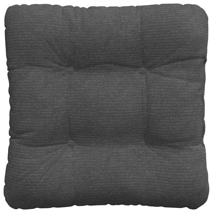 Zitkussens 4 pcs Donkergrijs 40 x 40 cm Katoen Stof