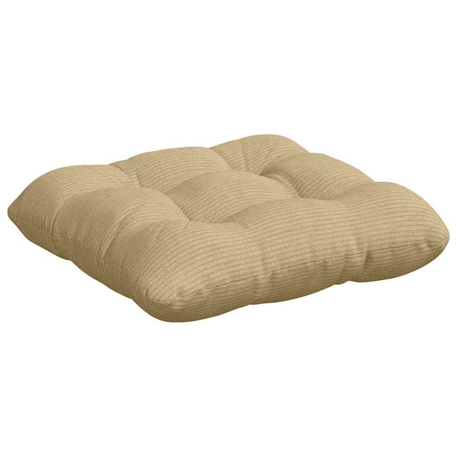 Zitkussens 4 pcs Grijs groen 40 x 40 cm Katoen Stof