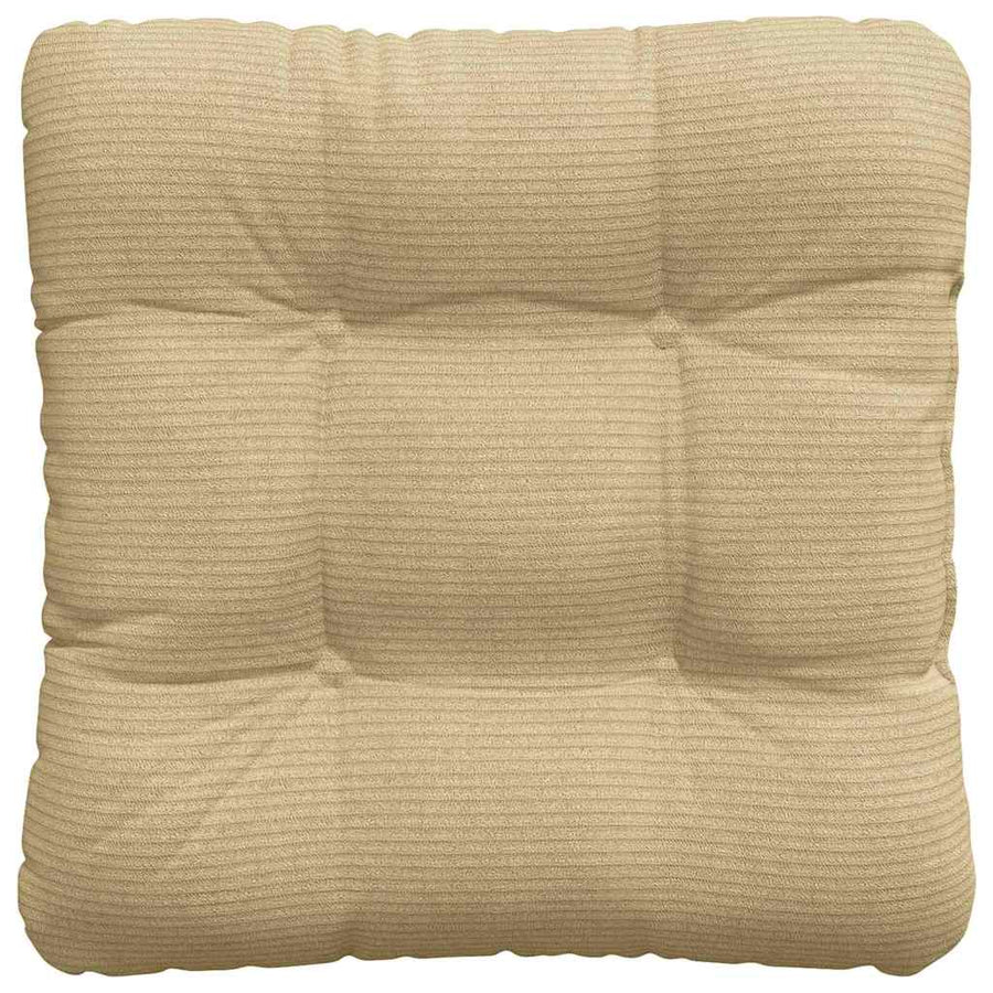 Zitkussens 4 pcs Grijs groen 40 x 40 cm Katoen Stof
