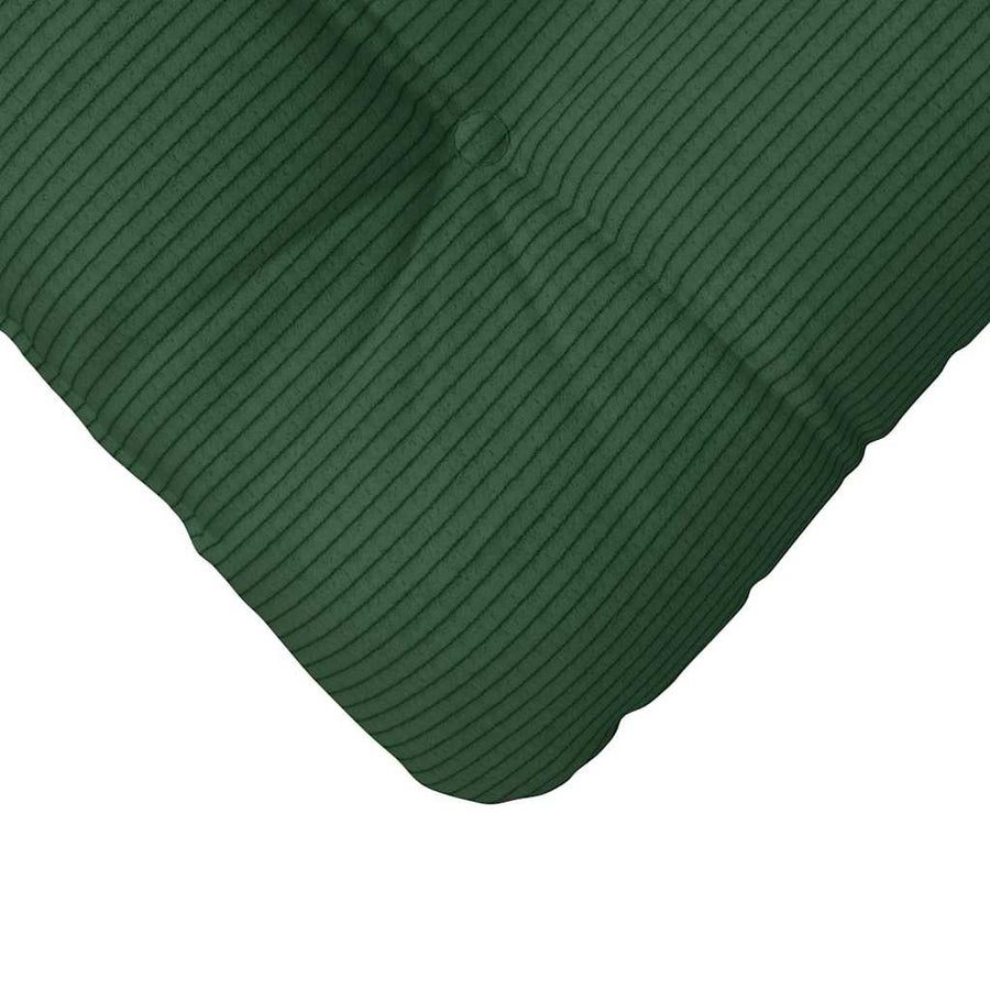 Zitkussens 4 pcs Donkergroen 40 x 40 cm Katoen Stof