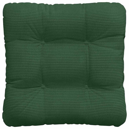 Zitkussens 4 pcs Donkergroen 40 x 40 cm Katoen Stof