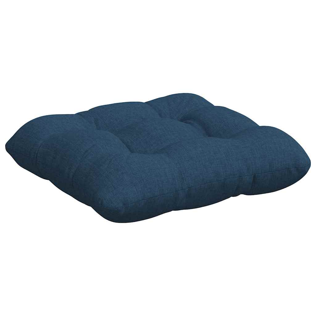 Zitkussens 4 pcs Blauw 45 x 45 x 12 cm Stof