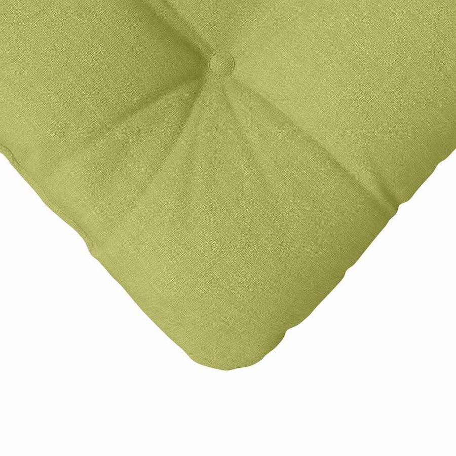 Zitkussens 4 pcs Lichtgroen 45 x 45 x 12 cm Stof