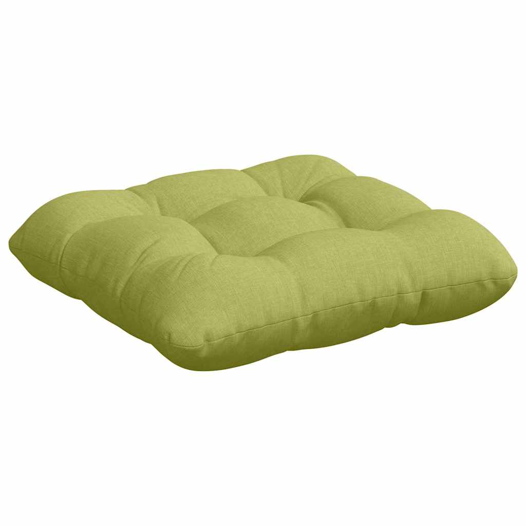Zitkussens 4 pcs Lichtgroen 45 x 45 x 12 cm Stof