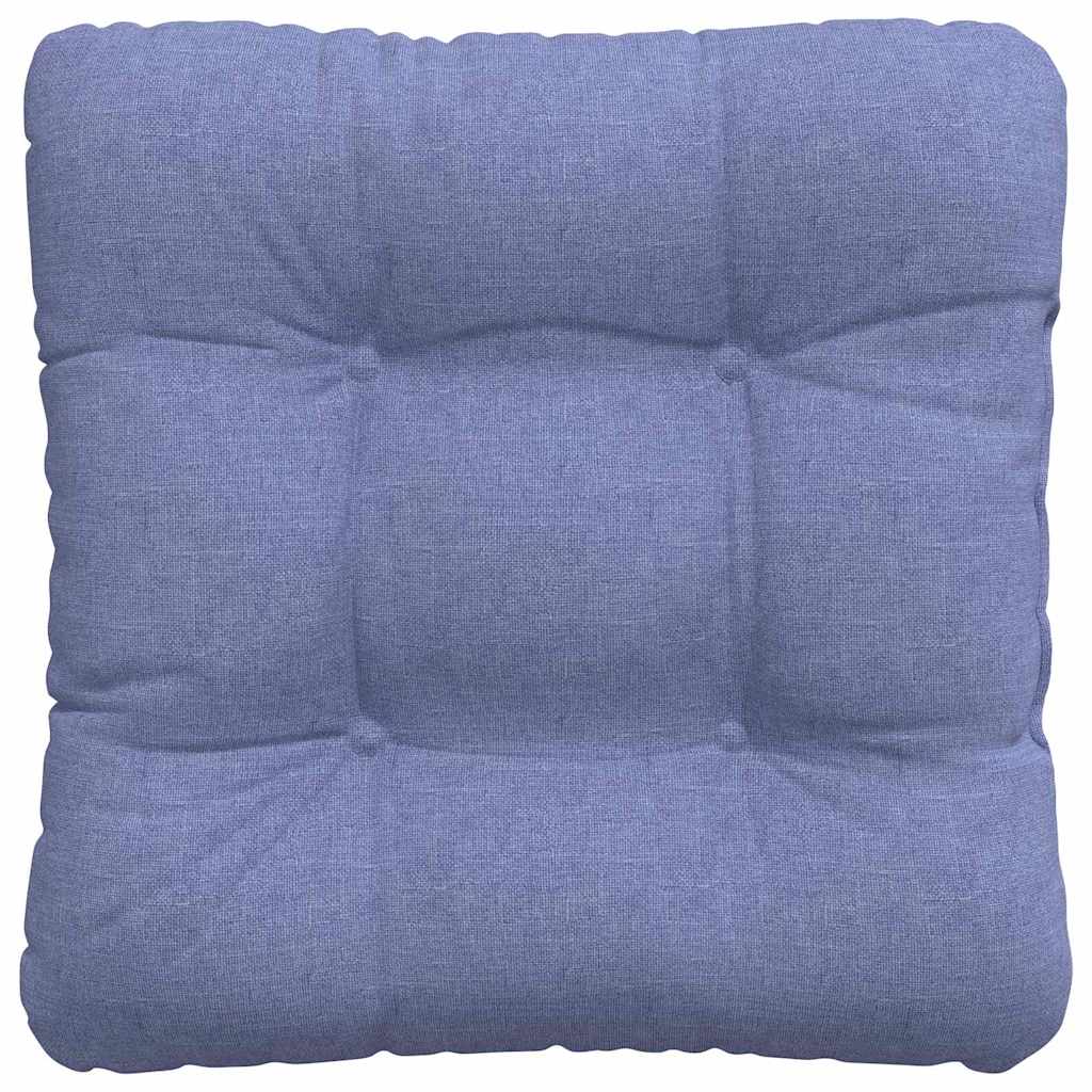 Zitkussens 4 pcs Jeans Blauw 45 x 45 x 12 cm Stof