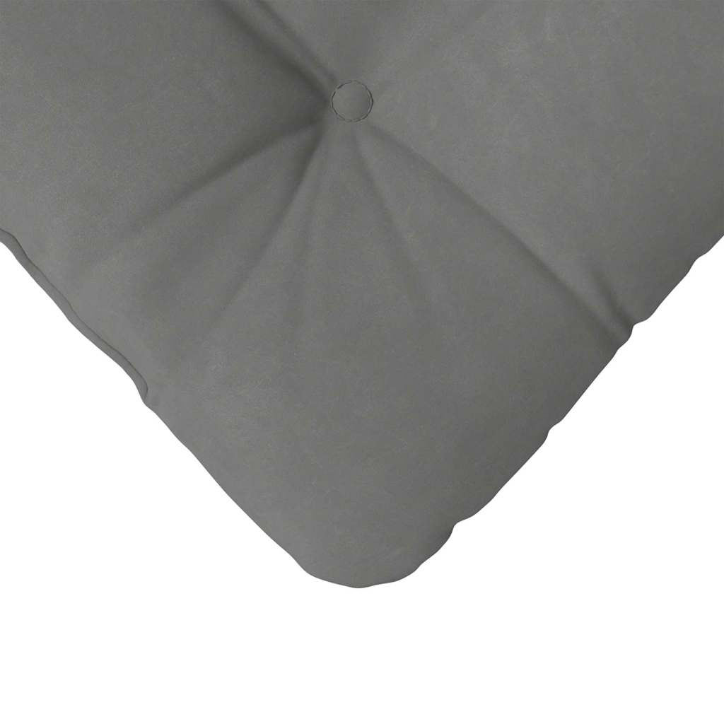 Zitkussens 4 pcs Donkergrijs 45 x 45 cm Microvezel Stof