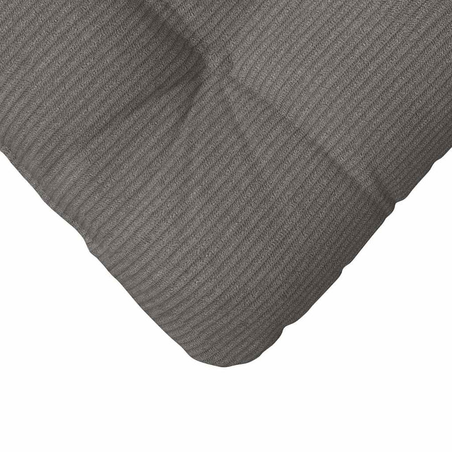 Zitkussens 4 pcs Lichtgrijs 45 x 45 cm Katoen Stof