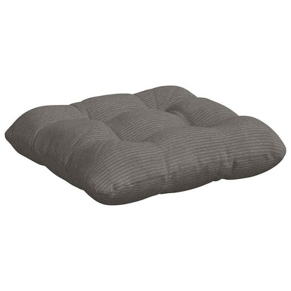 Zitkussens 4 pcs Lichtgrijs 45 x 45 cm Katoen Stof