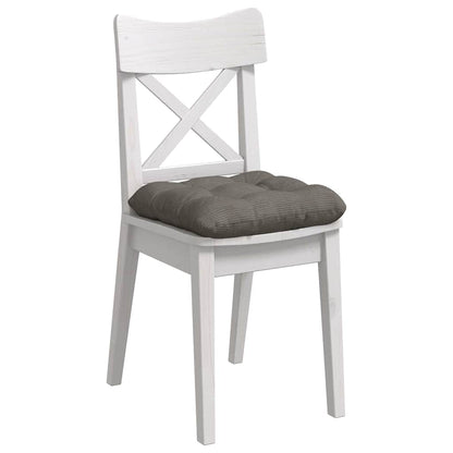 Zitkussens 4 pcs Lichtgrijs 45 x 45 cm Katoen Stof