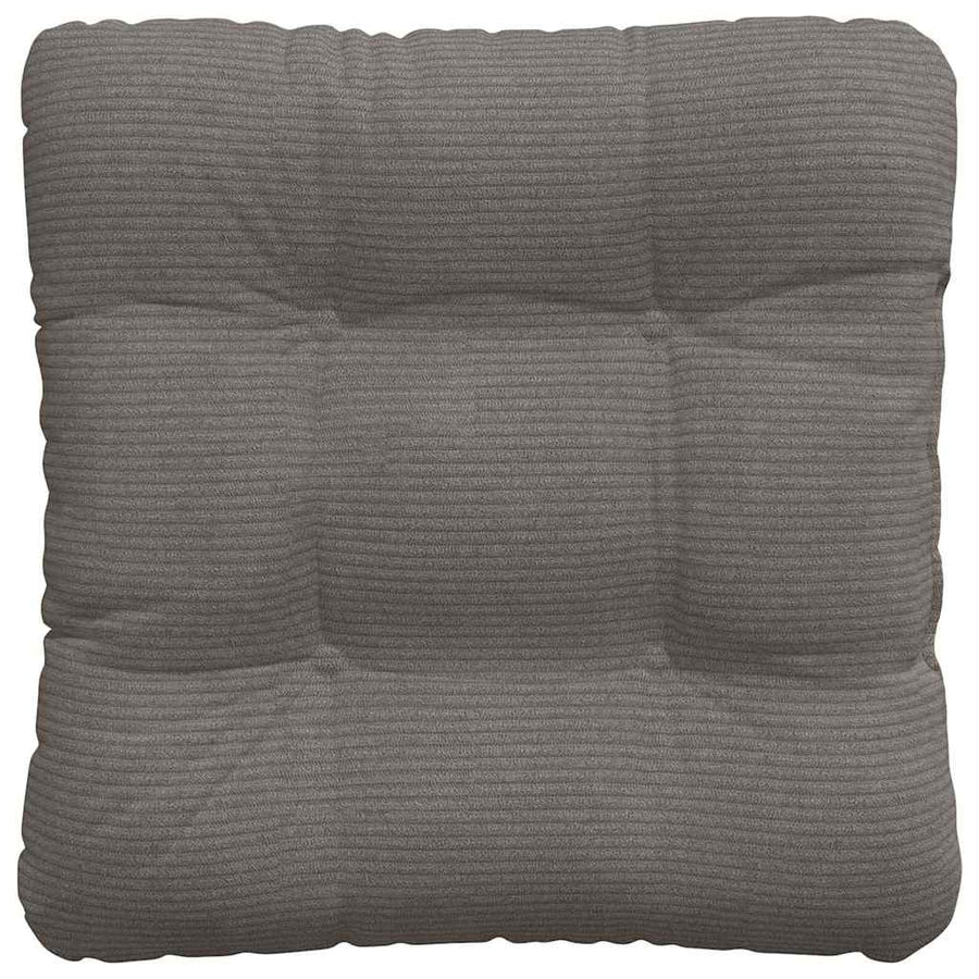 Zitkussens 4 pcs Lichtgrijs 45 x 45 cm Katoen Stof