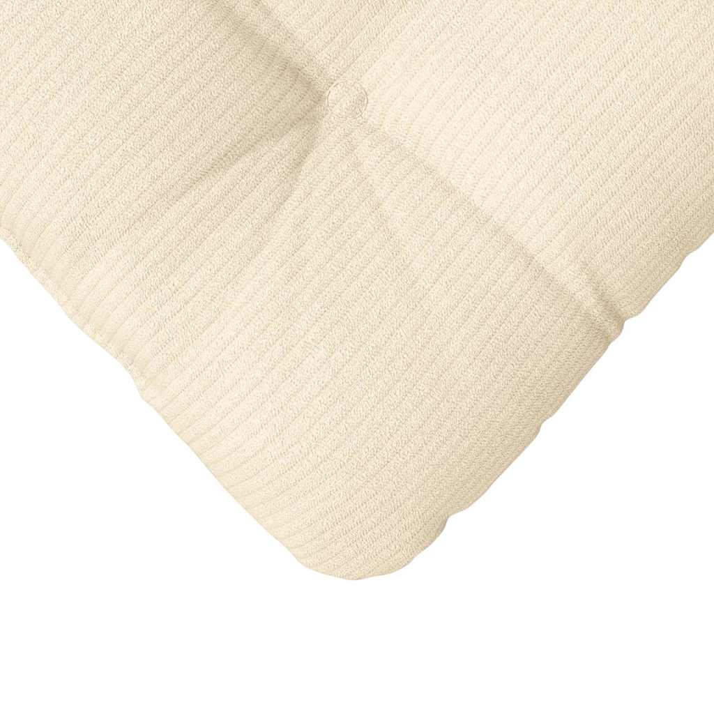 Zitkussens 4 pcs Crème 45 x 45 cm Katoen Stof