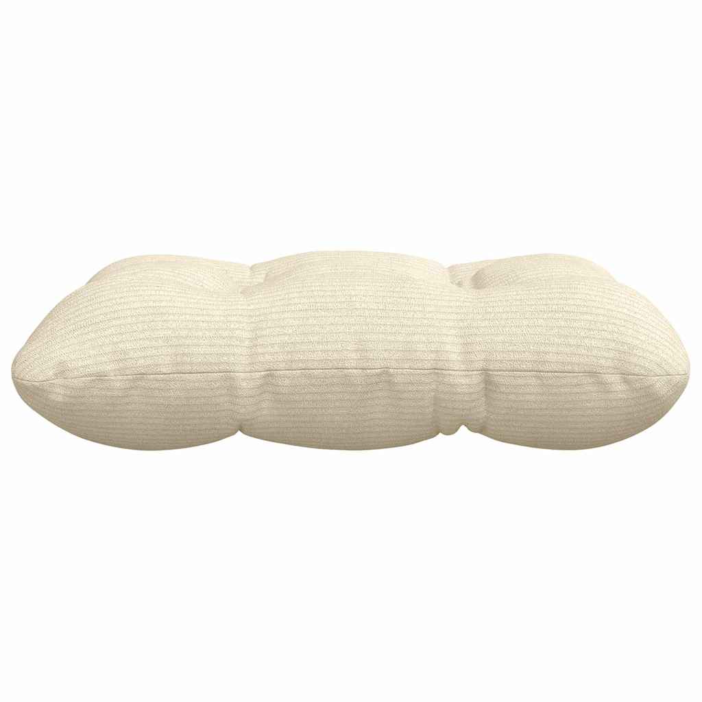 Zitkussens 4 pcs Crème 45 x 45 cm Katoen Stof